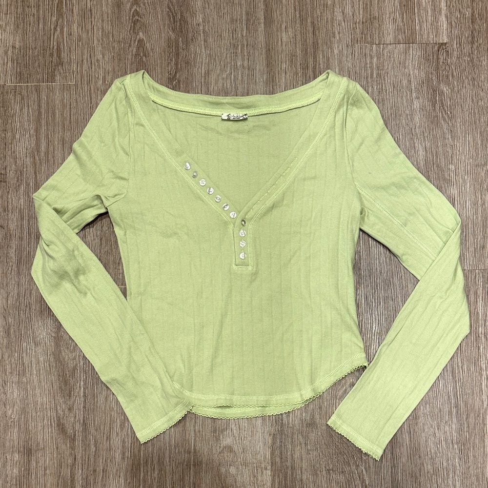 NWOT FP Intimately Long Sleeve Women's Top